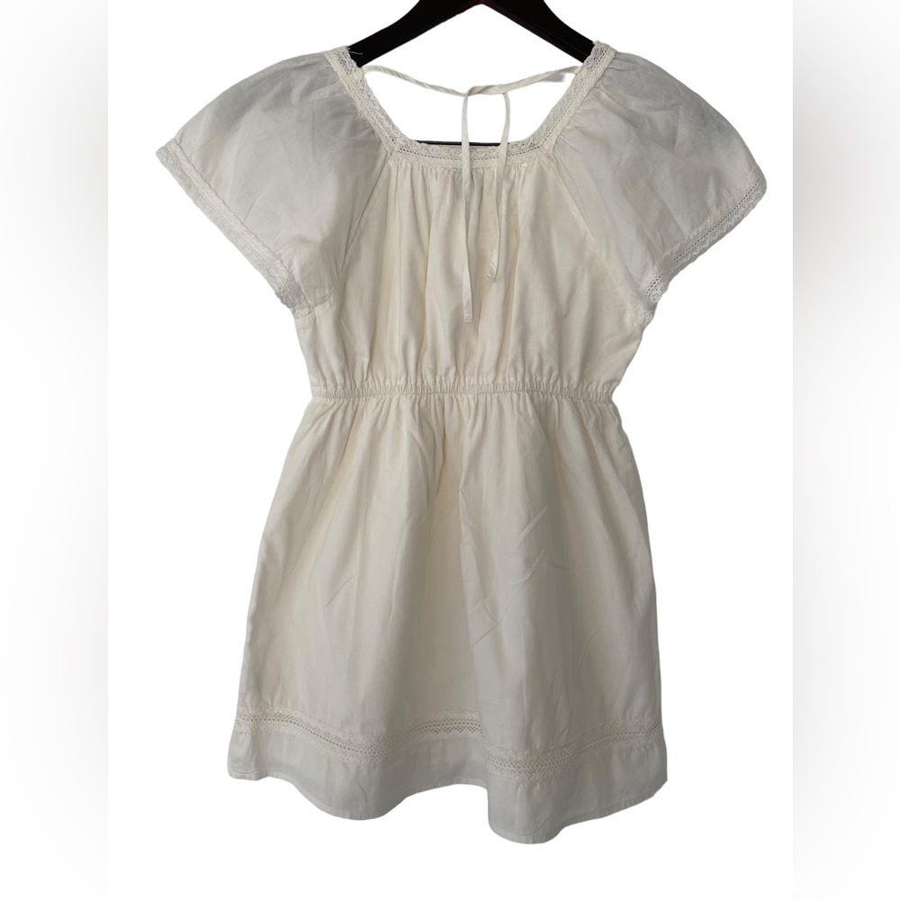 GAP Kids White Dress - Girls 8 Years Old